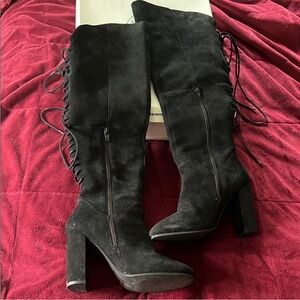 Steve Madden | Women’s Size 7 Revolvee Black Knee-High Boots